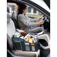 thumbnail image 4 of Organizador de asientos de coche YOHOOLYO con 4 compartimentos y 4 portavasos, 4 of 9