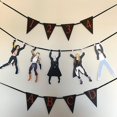 thumbnail image 3 of Vampiros De Halloween, Pancarta De Terror Creativa, Decoración De Guirnalda, Colgante De Arte De Pared Retro, Adornos Colgantes Yuarrent HA041618-03, 3 of 6