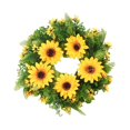 thumbnail image 1 of Guirnalda de Girasol Artificial de Simulación, Guirnalda de Flores, Corona de Puerta de Primavera para Decoración Del Hogar, Festivales, Escaleras, Ch Pequeño Salvador Corona de Girasoles, 1 of 10