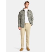 George Mens & Big Mens Classic Fit Premium Straight Leg Khaki Pants, Waist Sizes 29-54