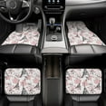 thumbnail image 7 of Fuzoiu Paris Print Carpet Floor Mats for Car,Car Foot Mat Set,Universal Fit 4 Piece Mat Pad Set,Fits Most Cars Trucks Vans Sedans SUV Auto Carpet Mat Se, 7 of 7