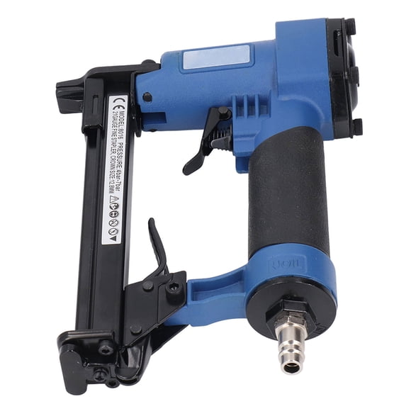 Air Stapler Kit, Pneumatic Staple Gun 4-7 Bar Comfortable Grip for Furniture Making for 1/4in 5/16in 3/8in 1/2in 5/8in Length
