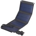 thumbnail image 1 of Muyoka Cargador solar 5V 2A USB Cargador de panel solar plegable IP65 Cargador de teléfono solar a prueba de agua Equipo de supervivencia para acampar Kit de emergencia para teléfono celular Reproduct Muyoka Hogar, 1 of 7