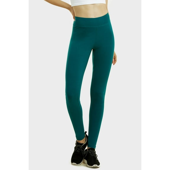 TheLovely Women & Plus Soft Cotton Active Stretch Ankle Length Lightweight Leggings