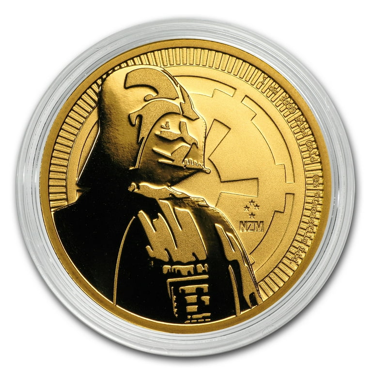 2017 Niue 1 oz Gold $250 Star Wars: Darth Vader BU - Walmart.com