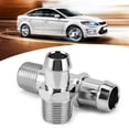 thumbnail image 4 of 2pcs Heater Hose Fittings Connector for 3/4in Water Pump 5/8in Intake Auto Car Accessory, 4 of 7