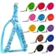 thumbnail image 2 of 24Sets Adjustable Pet Dog Colorful Harness Set Dog Leashes Printed Paw Dog Cat Lead Leash Training Walking Pet Supplies Walking ShopWise Round, 2 of 19