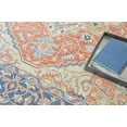 thumbnail image 4 of Exquisite Rugs Richmond Serapi Handmade Hand-Tufted New Zealand Wool on Canvas Red/Blue Area Rug, 4 of 4