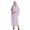 Dresses-413Purple, variant on Gamivast Women Islamic Prayer Gown Full Cover Muslim Abaya Long Sleeve Loose Fit Dubai Kaftan Modest Hooded Robe Islamic Prayer Clothing Hijab Wear