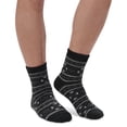 thumbnail image 3 of Airplus Men's Dual Layer Crew Sock, Aztec Black, Size 8-12.5, 3 of 3