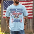 thumbnail image 4 of July 4th 1776 National Champions Funny T-Shirt, America 250th Anniversary Tee, Distressed Americana, 4 of 4