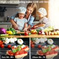 thumbnail image 4 of TOPAI 12V COB LED tira 6000K impermeable CRI 90+ 16.4ft alta densidad cortable Flexible para gabinete hogar proyectos de iluminación DIY, 4 of 5