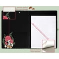 Steel Mill & Co Cute Clipboard Folio with Refillable Lined Notepad and