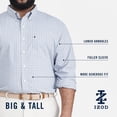 thumbnail image 3 of Camisa IZOD para Hombre Big Performance Comfort a Cuadros en Azul Talla LT, 3 of 3