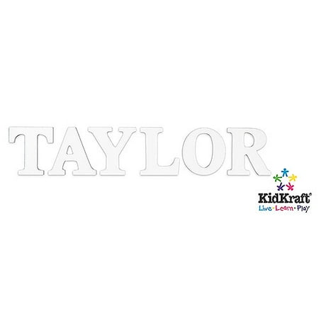 KidKraft - Wood Letter "D", White