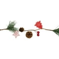 thumbnail image 4 of Northlight Pre-Lit Battery Operated Stars and Trees Christmas Garland - 6' - Warm White, 4 of 8