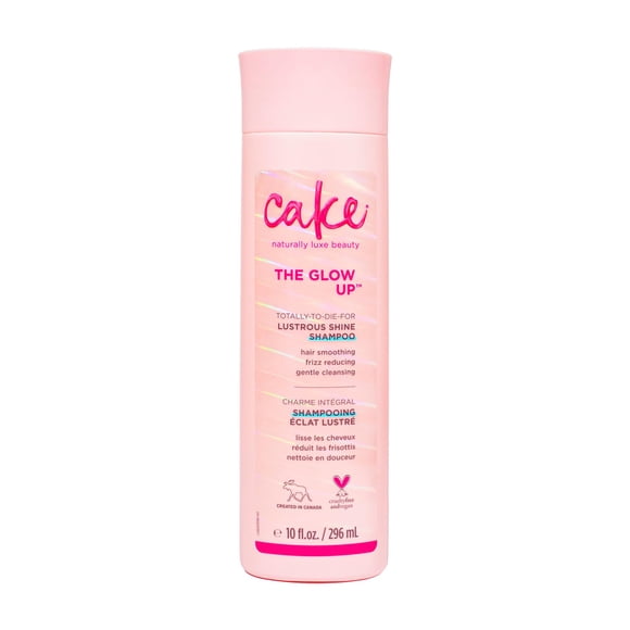 Cake Beauty The Glow Up Lustrous Shine Champú vegano y sin sulfatos 10 oz