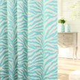 thumbnail image 3 of Best Home Fashion Zebra Room Darkening Grommet Top Curtain, 3 of 9