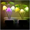 thumbnail image 5 of LED Night Light,Smart Sensor Plug-in Night Light,Color Changing Mushroom Flower Wall Lamp for Kids,Cute NightLight for Bedroom,Bathroom,Stairs,Kitchen,Home Decor Light, 5 of 8