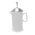 thumbnail image 4 of Chantal Ceramic French Press with Stainless Steel Plunger and Lid (Faded Gray), 4 of 17