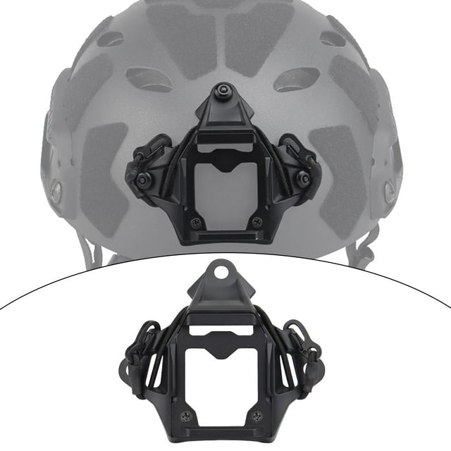 Adaptador de Base de Montaje de Casco Base de Soporte de Cámara para Casco Rápido Suministros Al Aire Libre Negro DYNWAVEMX Base de montaje