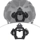 thumbnail image 4 of Adaptador de base de montaje para casco táctico ligero para caza al aire libre para casco rápido Negro, 4 of 8