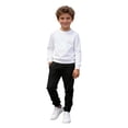 thumbnail image 3 of SJLDQY Boys Sweatpants Elastic Waist Drawstring Straight leg Pants Lightweight Breathable Casual Trousers with Pockets, 3 of 8