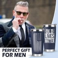 thumbnail image 2 of Birthday Gifts for Men, Dad, Him, Grandpa - Funny Retirement Gag Tumbler 20Oz, Navy (-TUMB15), 2 of 6