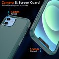 thumbnail image 4 of Funda de teléfono Diverbox para iPhone 12 con protector de pantalla, paquete de 2, 4 of 6