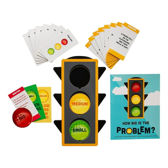 Fun Express Social Emotional Learning Problem Solving Stop Light Activities - 23 Pieces