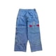 thumbnail image 1 of Pantalones vaqueros unisex estilo hip-hop gótico urbano de talle alto y corte holgado con diseños rasgados y bordados for hombre y mujer, 1 of 4