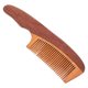 thumbnail image 4 of GOOHOCHY Peine de dientes anchos hecho a mano para masaje del cuero cabelludo, peine de madera antiestático y desenredante natural para hombres y mujeres., 4 of 8