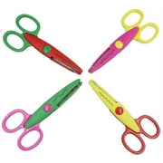 Artrylin 4PC Colorful DIY Decorative Paper Edge Scissor Set for Scrapbook AlbumCards Making