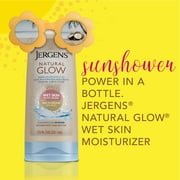 (5 pack) Jergens Natural Glow Wet Skin Moisturizer In-Shower Self Tanner Medium to Tan Skin, 7.5 fl oz