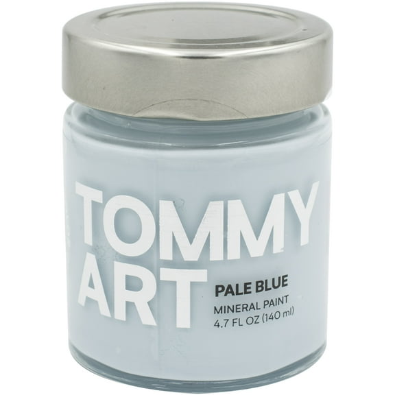 Tommy Art Chalk-Based Mineral Paint 140ml-Pale Blue