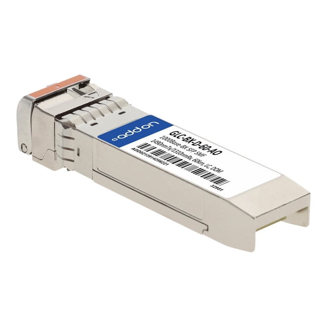 AddOn - module Émetteur-Récepteur SFP (mini-GBIC) - 1 Go - 1000Base-BX-D - LC Monomode - jusqu'à 37,3 miles - 1490 (TX) / 1310 (RX) nm - Conforme TAA