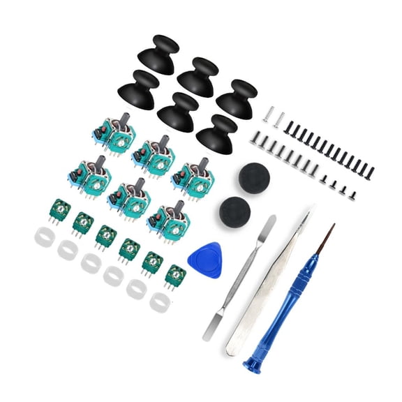 Replacement Hall Effect 3D Analog Joystick for P5 Controllers Thumbstick Repair Part Accessory