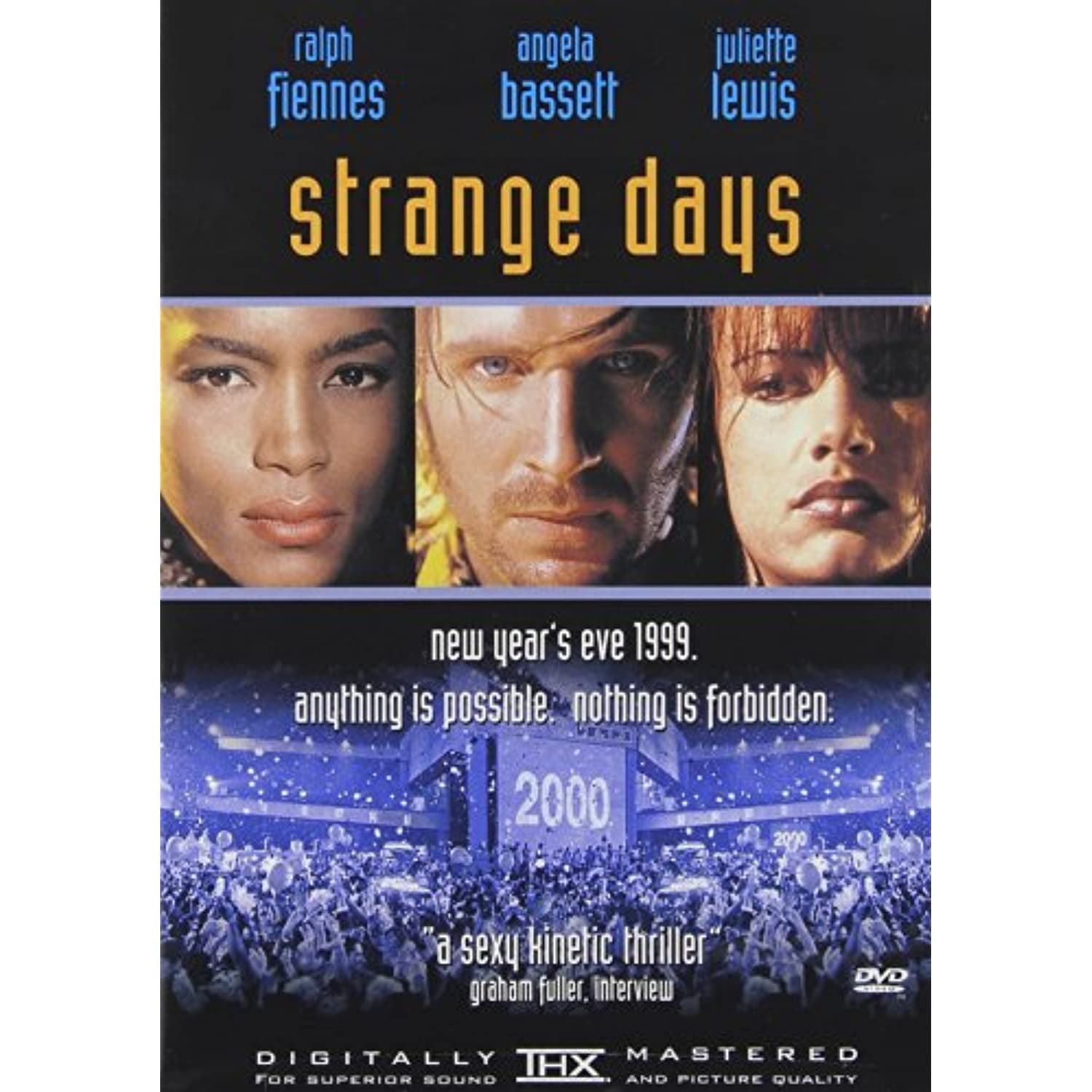 Strange Days, DVD, Action Thriller Movie, 1995, 145 min