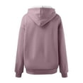 thumbnail image 6 of SGMVNU Women's Oversized Hoodie Cute Pullover Hoodies Loose Streetwear Hooded Sweatshirt with Pocket Fall Winter Outfits(Light Purple,S), 6 of 6