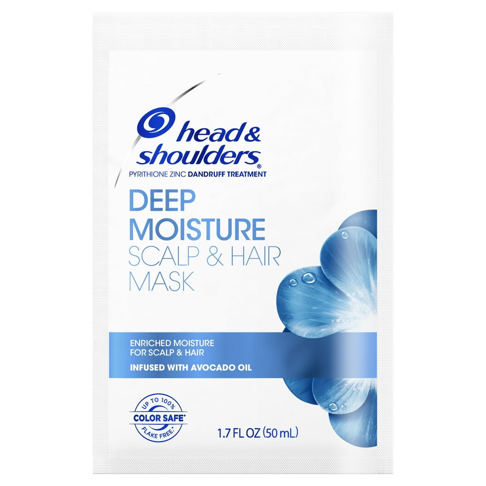 Head and Shoulders Deep Moisture Scalp & Hair Mask, 1.7 fl oz Walmart