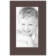 thumbnail image 2 of ArtToFrames 10x15" Peat Custom Mat for Picture Frame with Opening for 6x11" Photos. Mat Only, Frame Not Included (MAT-118), 2 of 5
