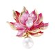 thumbnail image 1 of Sparkling tono dorado imitación L Zircon Flor Broche Alfiler Señoras Jewelr, 1 of 8