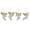 A, variant on Loamitoy 4Pcs Winged Angel Hanging Ornaments, Clear Angel Figurines, Christmas Tree Decor, Seasonal Home Party Supplies