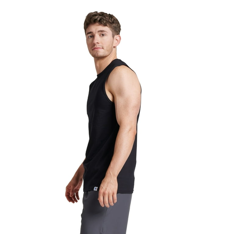 Russell Athletic Men's Dri-Power Performance Muscle Tank Top Shirt