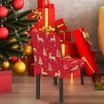 thumbnail image 3 of Hot6sl Liquidación de Ahorros de Verano Funda para Silla Navideña Impresión Digital Decoración para Mesa Navideña, 3 of 3