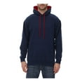 thumbnail image 1 of King Fashion KF9041 Two-Tone Hooded Sweatshirt, 1 of 2