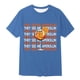 thumbnail image 4 of Ceisia Men's Tshirt Loose Fit Short Sleeve Vintage Graphic Letter Print Summer Fall Tee Tops Oversized Streetwear Blue XXXXL Gifts, 4 of 4