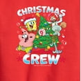 thumbnail image 3 of SpongeBob SquarePants - Christmas Crew - Toddler And Youth Crewneck Fleece Sweatshirt, 3 of 6