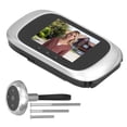 thumbnail image 4 of Video , Low Power Consumption  Function Door Viewer Simple Operation Infrared Night Vision Mode  For House Guests For Home Use Silver, 4 of 8