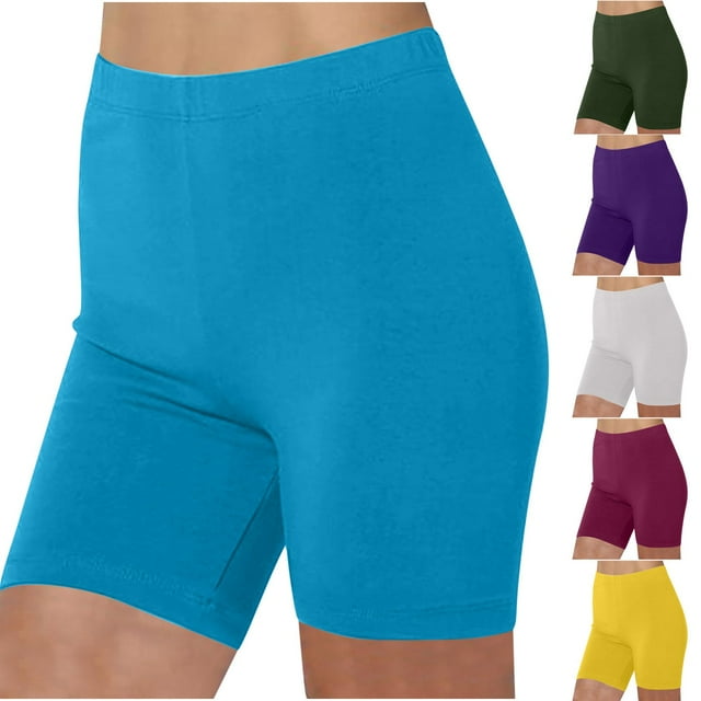 Anti Chafing Shorts for Women Under Dress, Slip Underwear Bike Shorts High Waist Comfortable